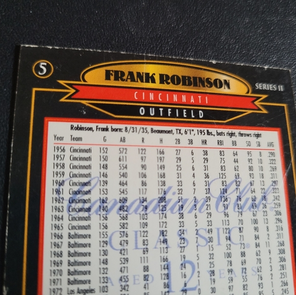 FRANK ROBINSON CINCINNATI REDS AUTOGRAPH - Picture 3 of 11